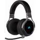 Наушники с микрофоном Corsair VIRTUOSO RGB WIRELESS Black (CA-9011185) 029742 фото 1