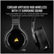 Наушники с микрофоном Corsair VIRTUOSO RGB WIRELESS Black (CA-9011185) 029742 фото 4