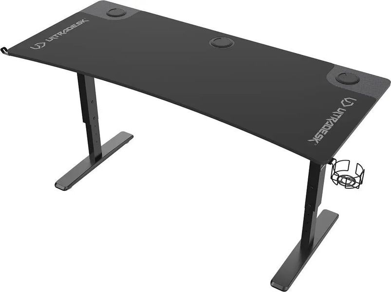 Геймерський ігровий стіл Ultradesk Cruiser Black (UDESK-CR-BK) 365521 фото