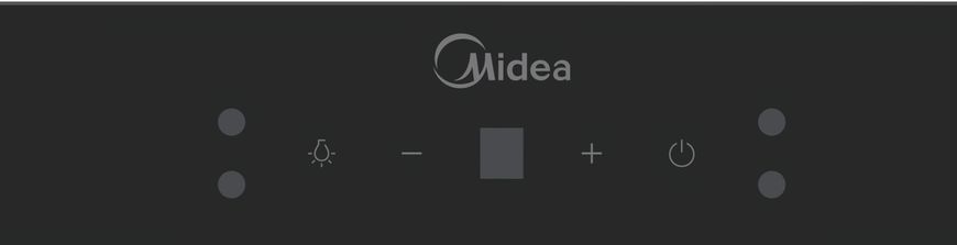 Витяжка MIDEA MHA52T01ET22BG Чорна 68 дБ клас C 2138458 фото