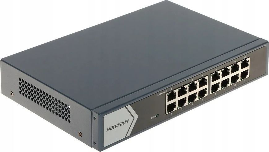 Коммутатор неуправляемый Hikvision DS-3E0516-E(B) 593456 фото