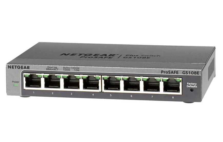 Коммутатор управляемый Netgear GS108E-300PES 170740 фото