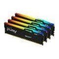 Пам'ять для настільних комп'ютерів Kingston FURY 64 GB (4x16GB) DDR5 5600 MHz Beast Black RGB (KF556C40BBAK4-64) 033862 фото