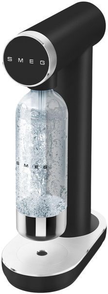Сатуратор SMEG Collezione SKC01BLM Чорний + пляшка 2093293 фото