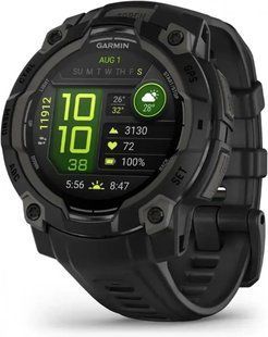 Смарт-часы Garmin Instinct 3 45mm Amoled Black with Black Band (010-02936-00/40) 612668 фото