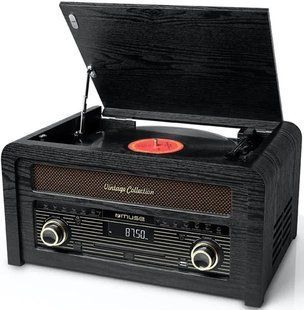 Проигрыватель виниловых дисков Muse MT-115 W Black 039181 фото
