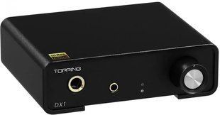 ЦАП з підсилювачем для навушників Topping DX1 Black 612130 фото