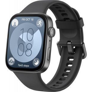 Смарт-годинник HUAWEI Watch Fit 3 Black (55020CEC) 035148 фото