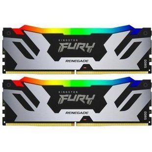 Пам'ять для настільних комп'ютерів Kingston FURY 32 GB (2x16GB) DDR5 6000 MHz Renegade RGB (KF560C32RSAK2-32) 033762 фото