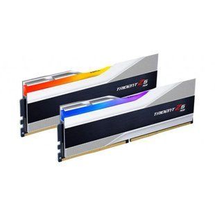 Пам'ять для настільних комп'ютерів G.Skill 32 GB (2x16GB) DDR5 6000 MHz Trident Z5 RGB Silver (F5-6000J3636F16GX2-TZ5RS) 363908ua фото