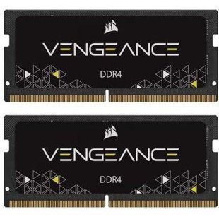 Пам'ять для ноутбуків Corsair 64 GB (2x32GB) SO-DIMM DDR4 2933 MHz Vengeance (CMSX64GX4M2A2933C19) 033912 фото