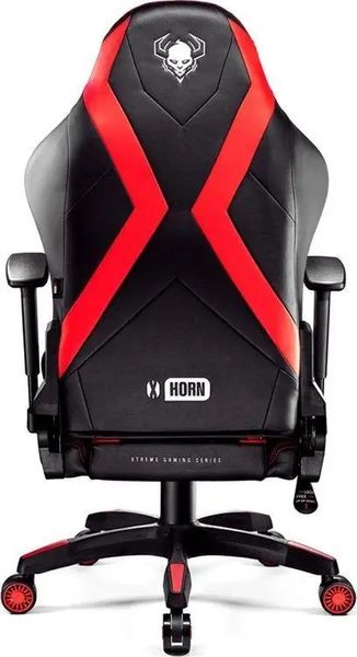 Компьютерное кресло для геймера Diablo Chairs Diablo X-Horn XL 2.0 Black/Red 334226 фото