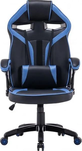 Комп'ютерне крісло для геймера Top E Shop Drift Black-Blue 019199 фото