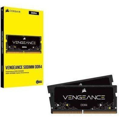 Пам'ять для ноутбуків Corsair 64 GB (2x32GB) SO-DIMM DDR4 2933 MHz Vengeance (CMSX64GX4M2A2933C19) 033912 фото