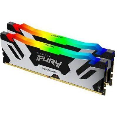 Пам'ять для настільних комп'ютерів Kingston FURY 32 GB (2x16GB) DDR5 6000 MHz Renegade RGB (KF560C32RSAK2-32) 033762 фото