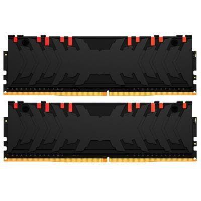 Пам'ять для настільних комп'ютерів Kingston FURY 16 GB (2x8GB) DDR4 4600 MHz Renegade RGB (KF446C19RBAK2/16) 033946 фото