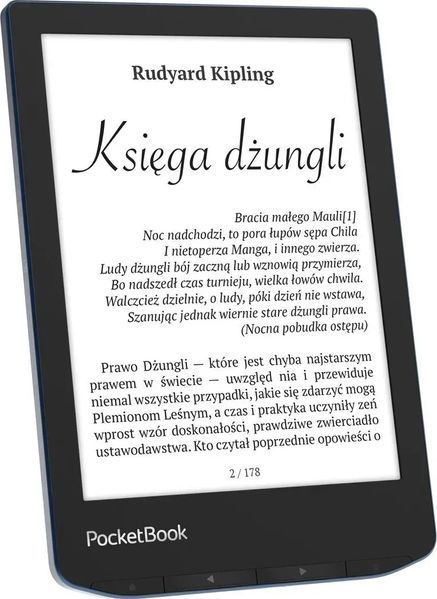 Электронная книга с подсветкой PocketBook 634 Verse Pro Azure (PB634-A-CIS, PB634-A-WW) 557236ua фото