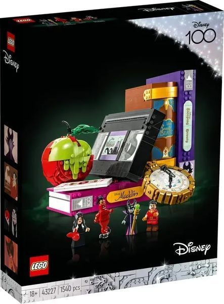 Блочный конструктор LEGO Иконки злодеев (43227) 613455 фото