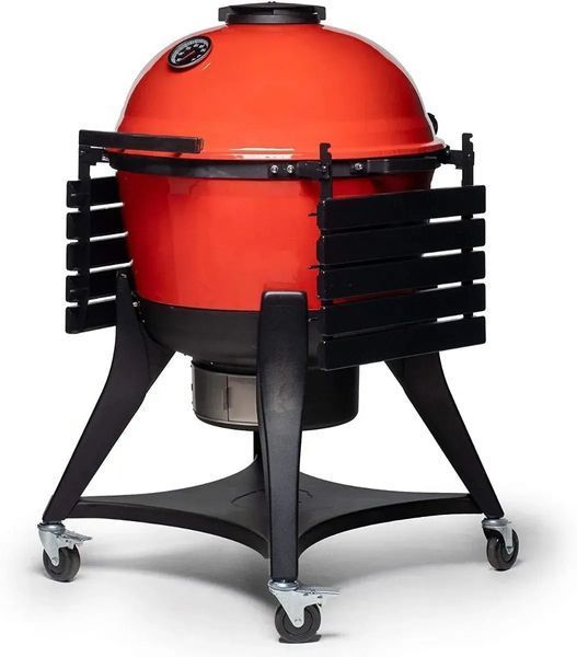 Гриль угольный мобильный Kamado Joe Red 604458 фото