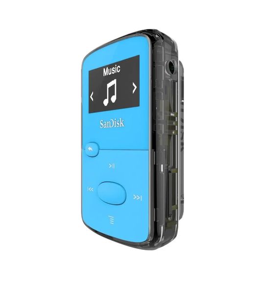 Компактный MP3 плеер SanDisk Sansa Clip Jam Blue 8GB (SDMX26-008G-G46B) 170419 фото