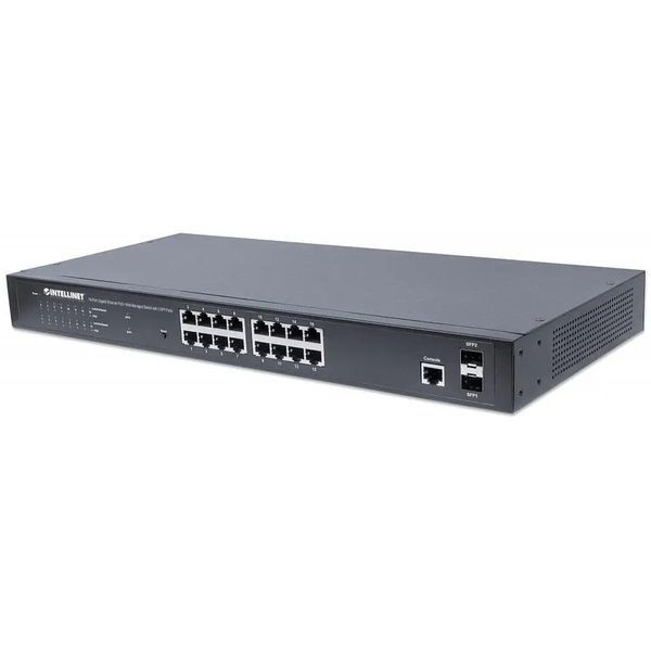 Коммутатор управляемый Intellinet IPS-16GM02-374W (561198) 018169 фото