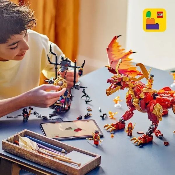 Блочный конструктор LEGO Ninjago Источник Дракон движения (71822) 613428 фото