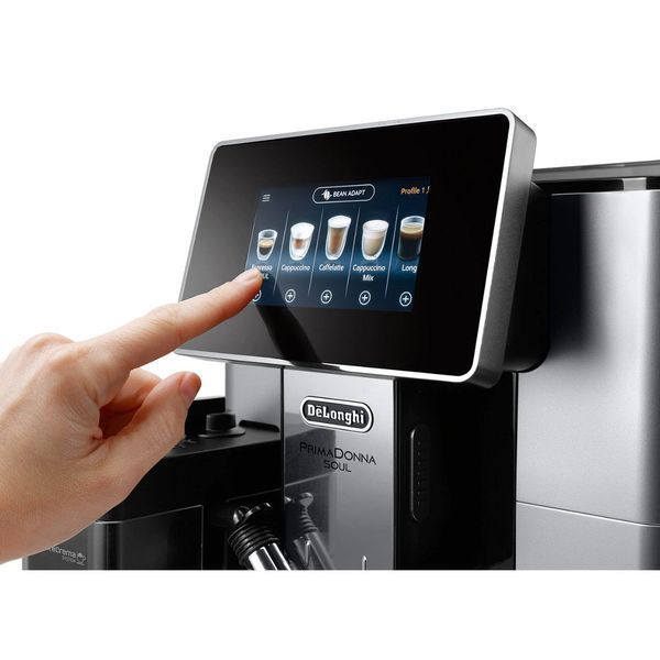 Кавомашина автоматична Delonghi PrimaDonna Soul ECAM 610.55.SB 016398 фото