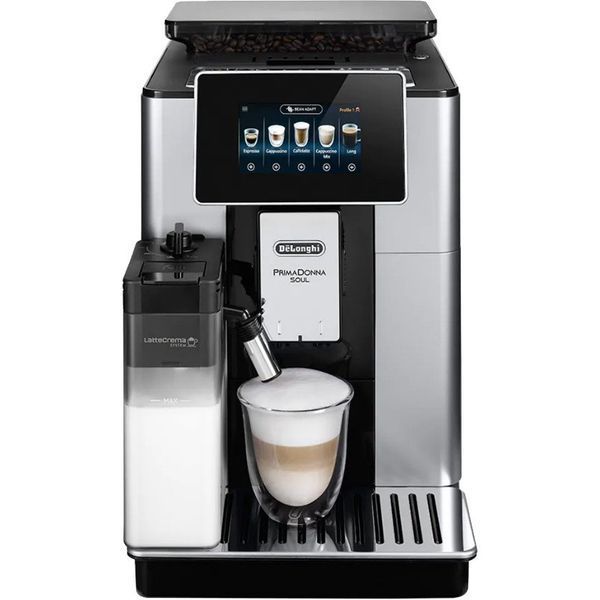 Кавомашина автоматична Delonghi PrimaDonna Soul ECAM 610.55.SB 016398 фото