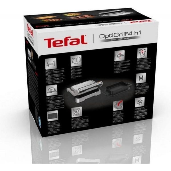 Електрогриль притискний Tefal OptiGrill 4in1 GC774D30 012551 фото