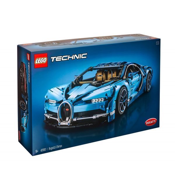 Авто-конструктор LEGO Technic Bugatti Chiron Бугатті (42083) 004628 фото