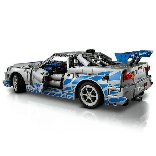 Авто-конструктор LEGO Technic Подвійний форсаж Nissan Skyline GT-R (R34) (42210) 613405 фото