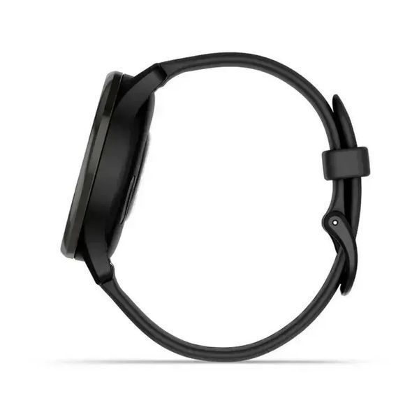 Смарт-годинник Garmin Vivomove Trend Slate S. Steel Bezel with Black Case and S. Band (010-02665-00) 612689 фото