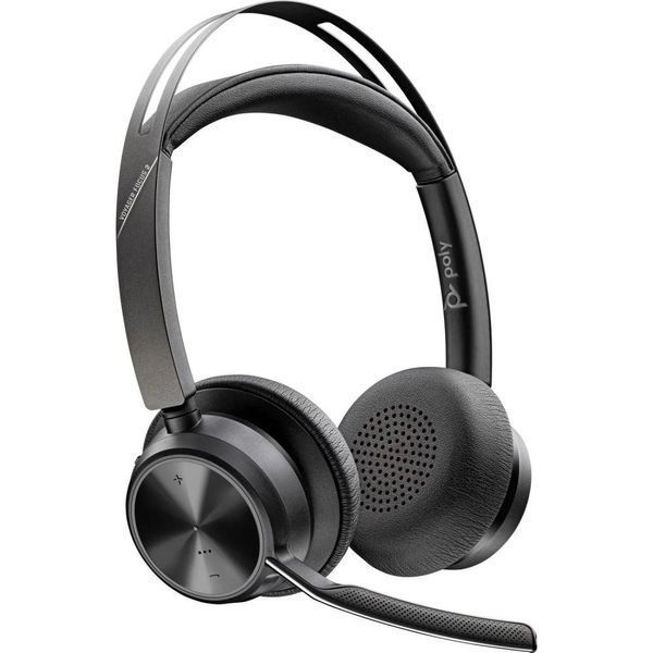 Наушники с микрофоном POLY Focus 2-M USB-C HS Black (77Y90AA) 029789 фото