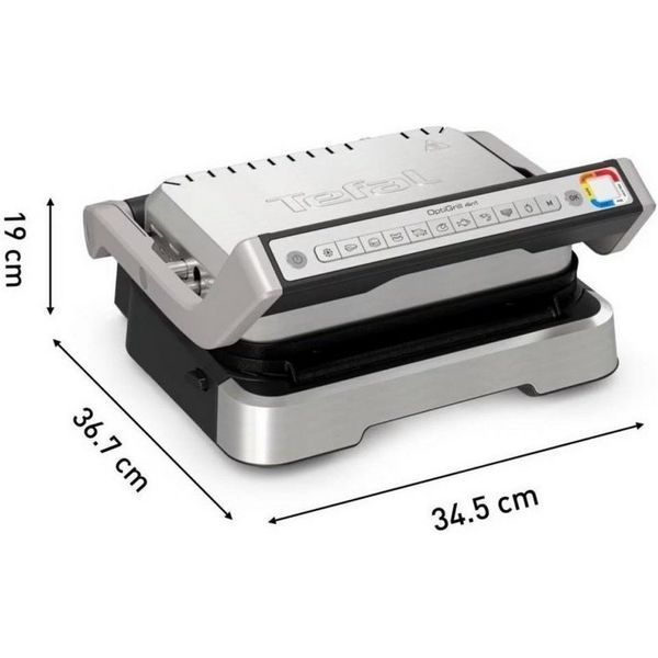 Електрогриль притискний Tefal OptiGrill 4in1 GC774D30 012551 фото