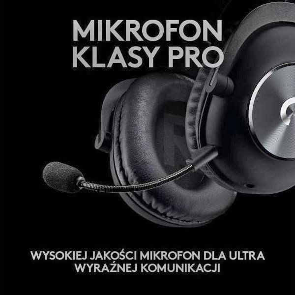 Навушники з мікрофоном Logitech G PRO X Wireless LIGHTSPEED Black (981-000907) 029560 фото
