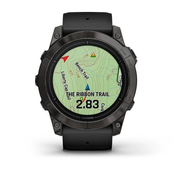 Смарт-годинник Garmin Epix Pro Gen 2 51mm Slate Gray w. Black Band (010-02804-20/21) 035048 фото