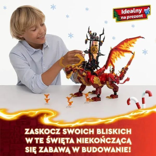Блочный конструктор LEGO Ninjago Источник Дракон движения (71822) 613428 фото