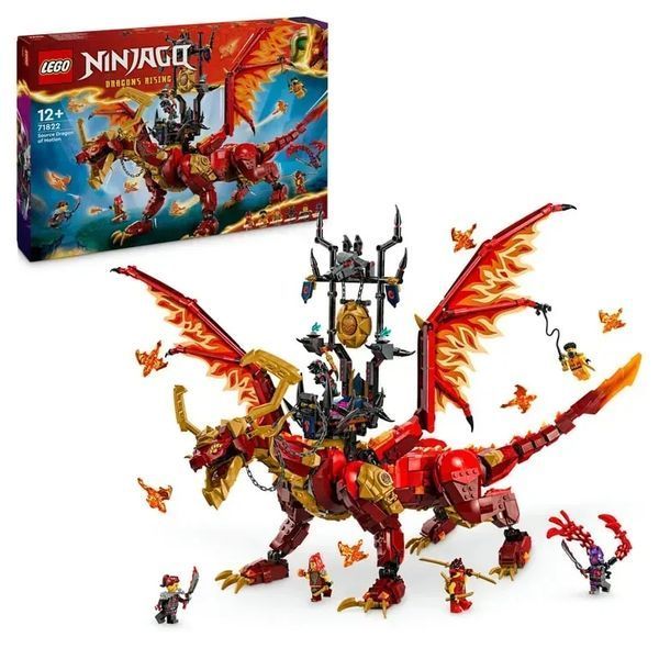 Блочный конструктор LEGO Ninjago Источник Дракон движения (71822) 613428 фото