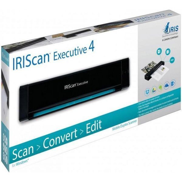Протяжний сканер Canon IRIScan Executive 4 Black (458737) 038226 фото