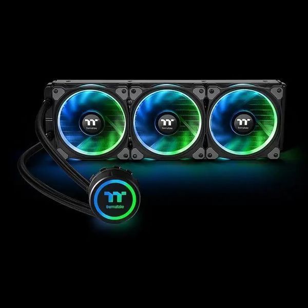 Водяное охлаждение Thermaltake Floe Riing RGB 360 TT Premium Edition (CL-W158-PL12SW-A) 013224 фото