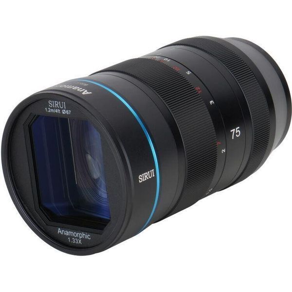 Анаморфний об'єктив Sirui 75mm f/1.8 Anamorphic 1,33x E-Mount (SR75-MFT) 004130 фото