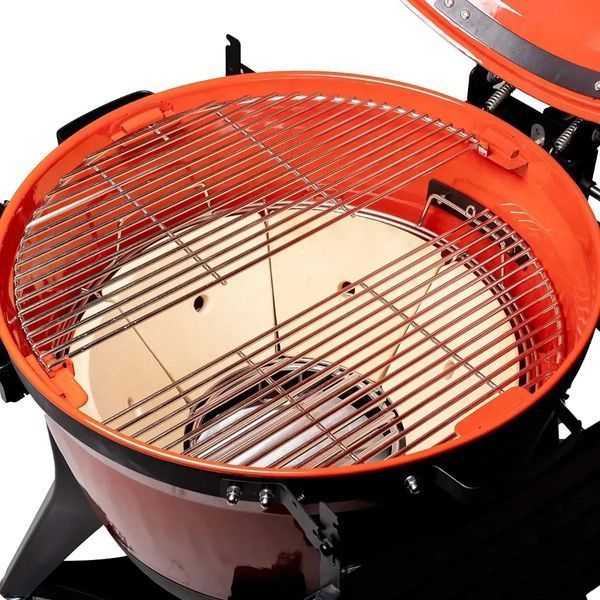 Гриль угольный мобильный Kamado Joe Red 604458 фото