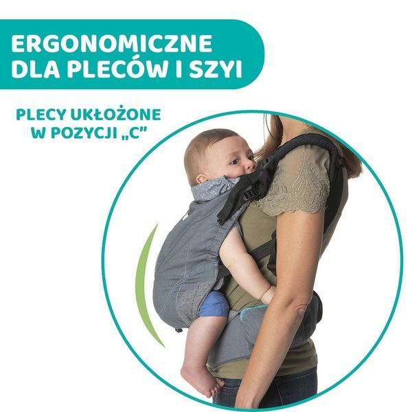 Рюкзак-кенгуру CHICCO Myamaki Fit Бордовий 2005735 фото