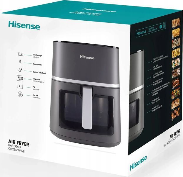 Мультипіч (аерофритюрниця) Hisense HAF1900D 595496 фото