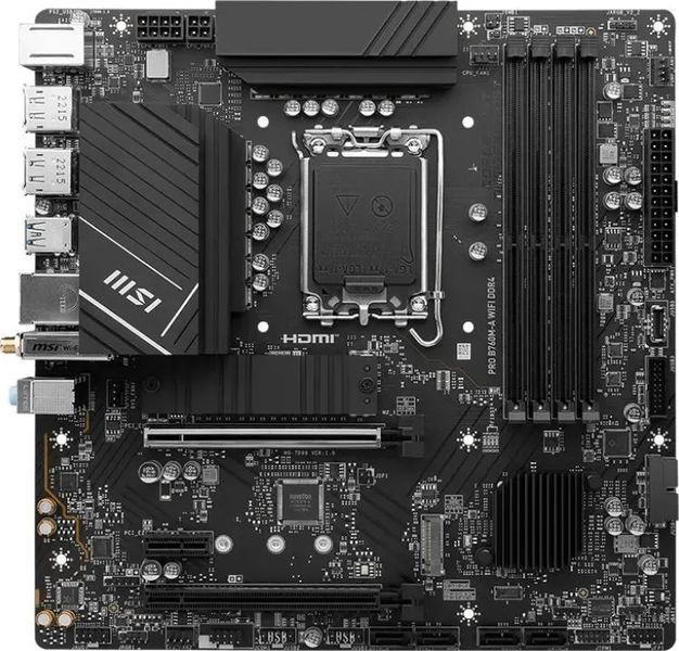 Материнская плата MSI PRO B760M-A WIFI DDR4 463312 фото