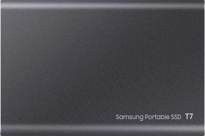 SSD накопичувач Samsung T7 1 TB Titan Gray (MU-PC1T0T/WW) 338741 фото