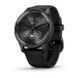 Смарт-годинник Garmin Vivomove Trend Slate S. Steel Bezel with Black Case and S. Band (010-02665-00) 612689 фото 1
