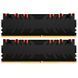 Пам'ять для настільних комп'ютерів Kingston FURY 16 GB (2x8GB) DDR4 4600 MHz Renegade RGB (KF446C19RBAK2/16) 033946 фото 2