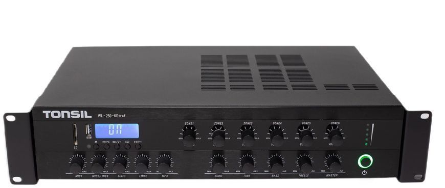 Підсилювач TONSIL WL-250W Чорний 2044542 фото