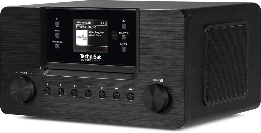 Радиоприемник TechniSat DigitRadio 570 CD IR Black 039140 фото